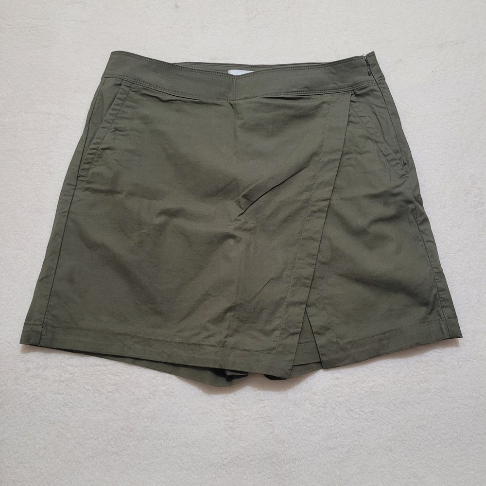 Liz‎ Claiborne Petite Olive Grove Classic Skort Size 4